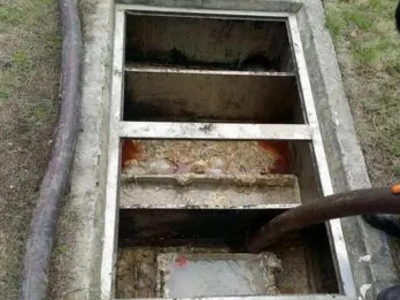 调楼镇隔油池清理