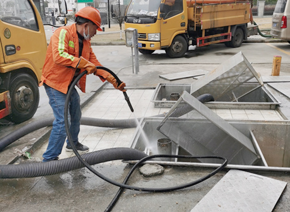 调楼镇隔油池清理